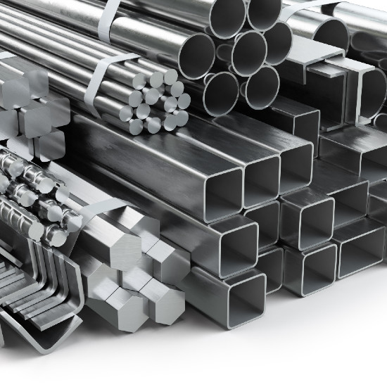 Standard steel
and special alloys