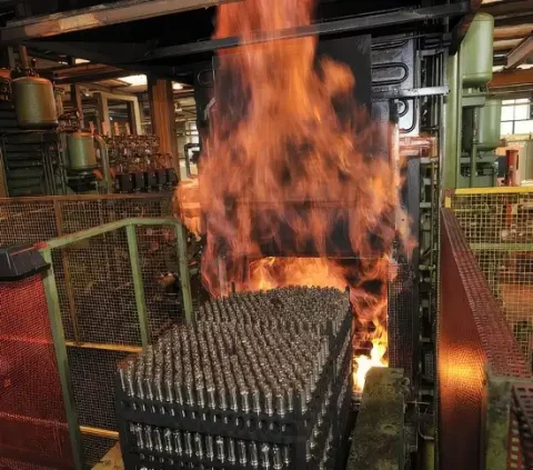 Heat treatment batch furnace