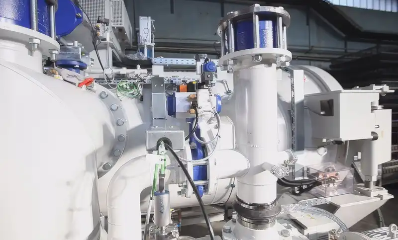 Heat treatment of parts for the construction industry
