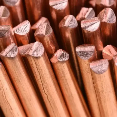 Heat treatment of copper parts