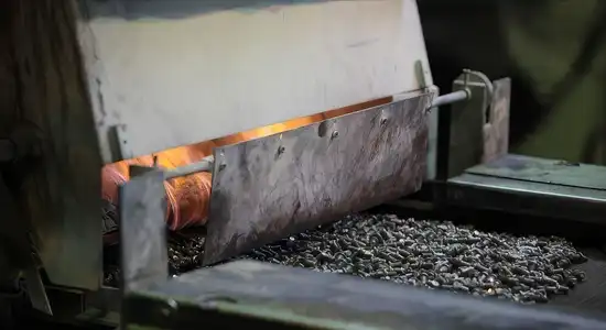 Atmospheric heat treatment