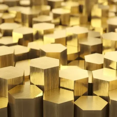 Surface treatment of brass