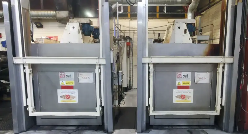 traitement sous atmosphère fours de revenu