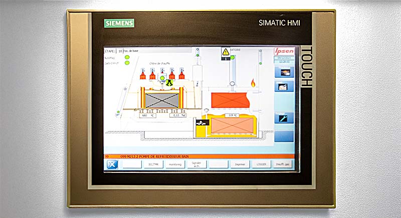 traitement thermique trempe et huile revenu