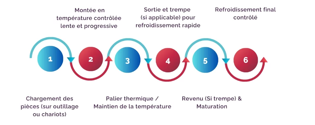 cycle traitement thermique des alliages légers